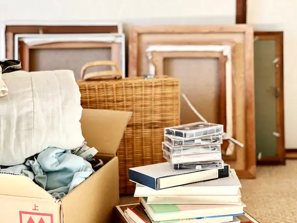 片付いていない部屋