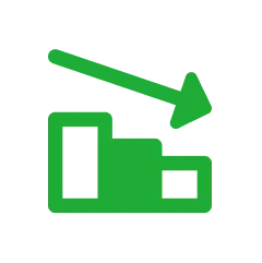 棒グラフアイコン